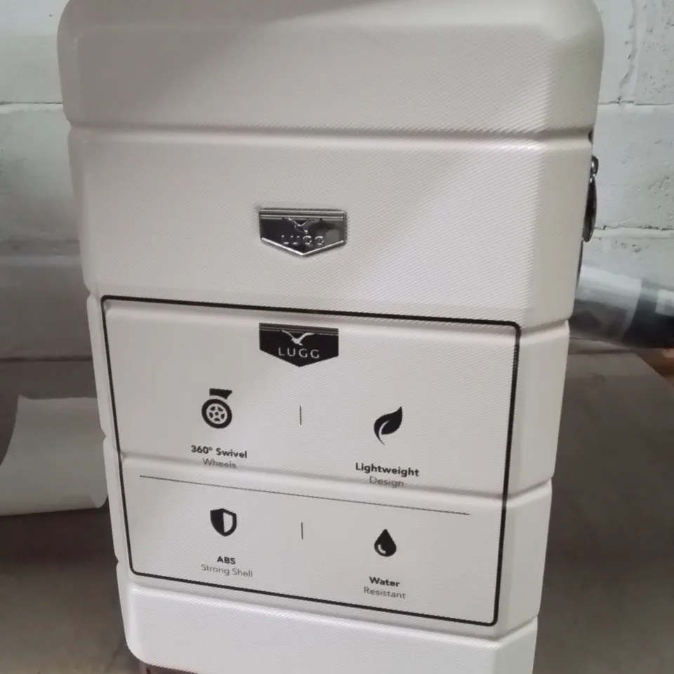 LUGG JETSET CABIN BAG CREAM&BROWN