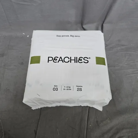 Peachies Baby Nappies Size 3 - 168 NAPPIES