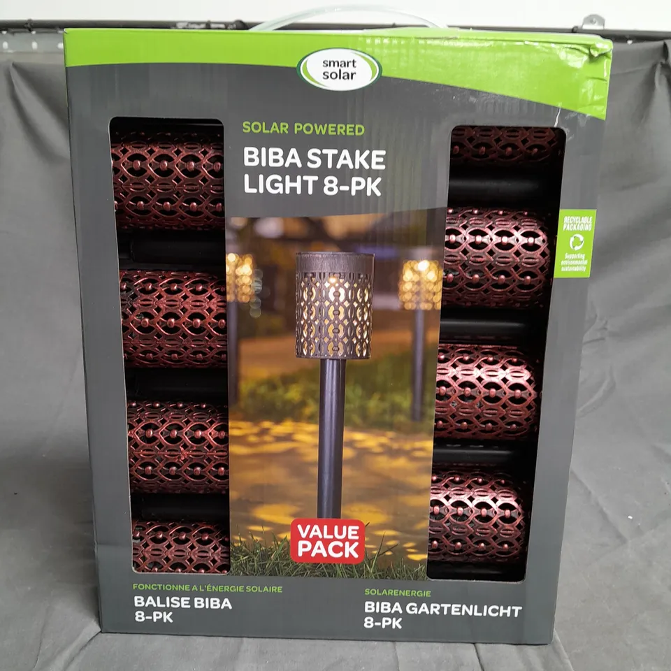 BOXED BIBA STAKE LIGHT SET  RRP £14.99