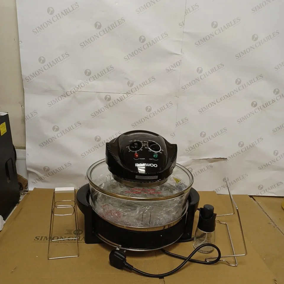 DAEWOO DELUXE 17L 1300W HALOGEN AIR FRYER 