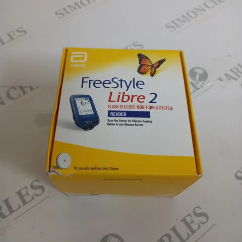 FREESTYLE LIBRE 2 READER CGM DIABETES GLUCOSE MONITOR