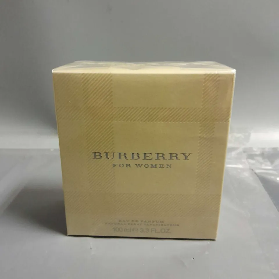BOXED AND SEALED BURBERRY FOR WOMEN EAU DE PARFUM 100ML