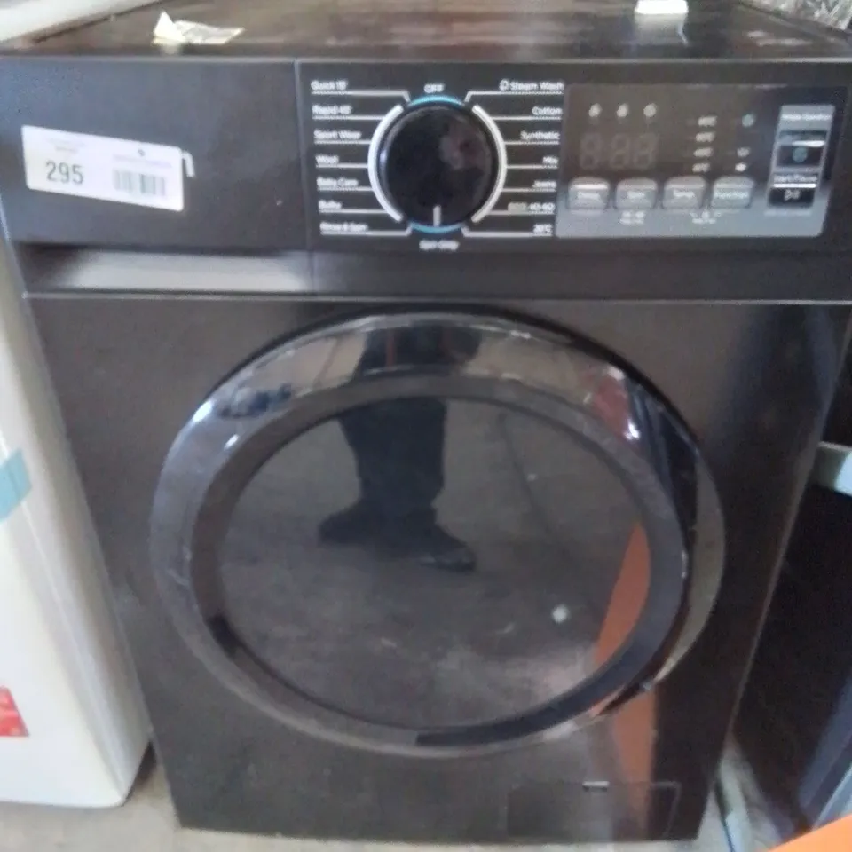 SWAN 7KG 1200 SPIN FREESTANDING WASHING MACHINE IN BLACK