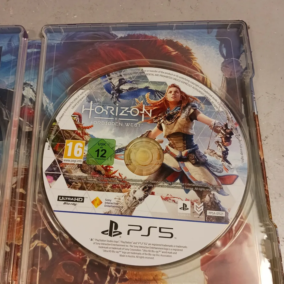 HORIZON FORBIDDEN WEST STEELBOOK EDITION FOR PS5