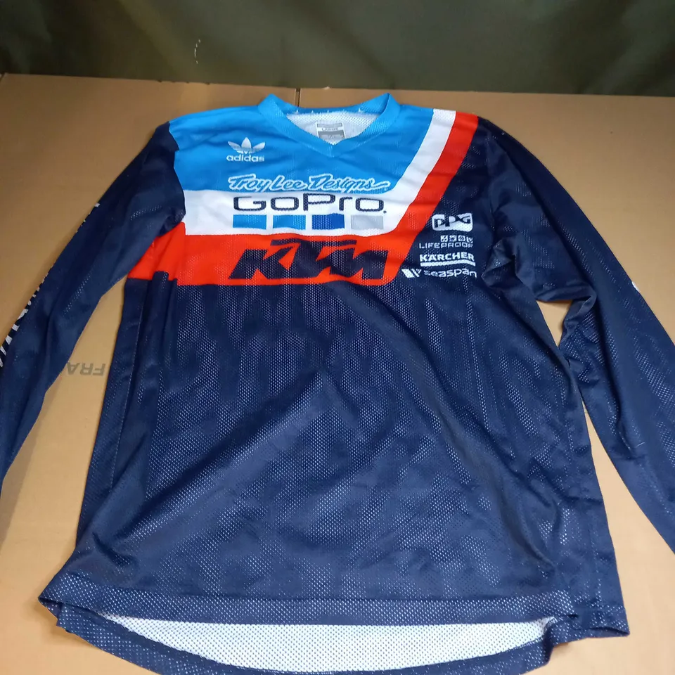 TROY LEE DESIGNS NAVY GP AIR PRISMA TEAM JERSEY - LARGE