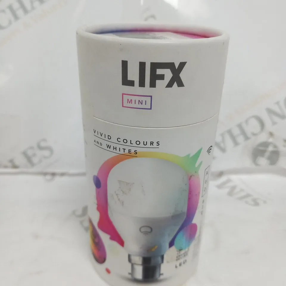 THREE BOXED LIFX MINI COLOUR CHANGING APP CONTROLLED WI-FI LIGHT BULB