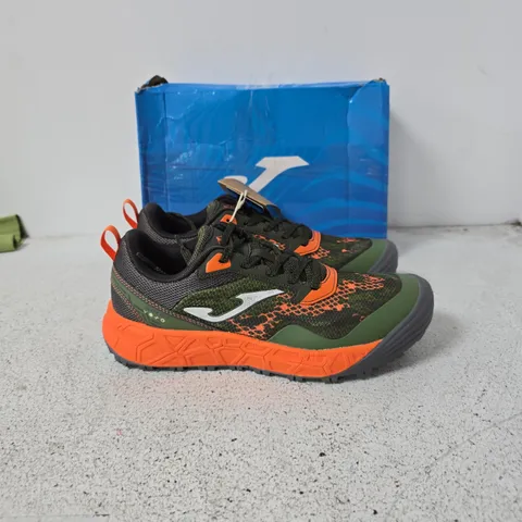 JOMA SIMA JR 2523 KHAKI ORANGE RUNNING SHOES – UK 5 (EU 38)