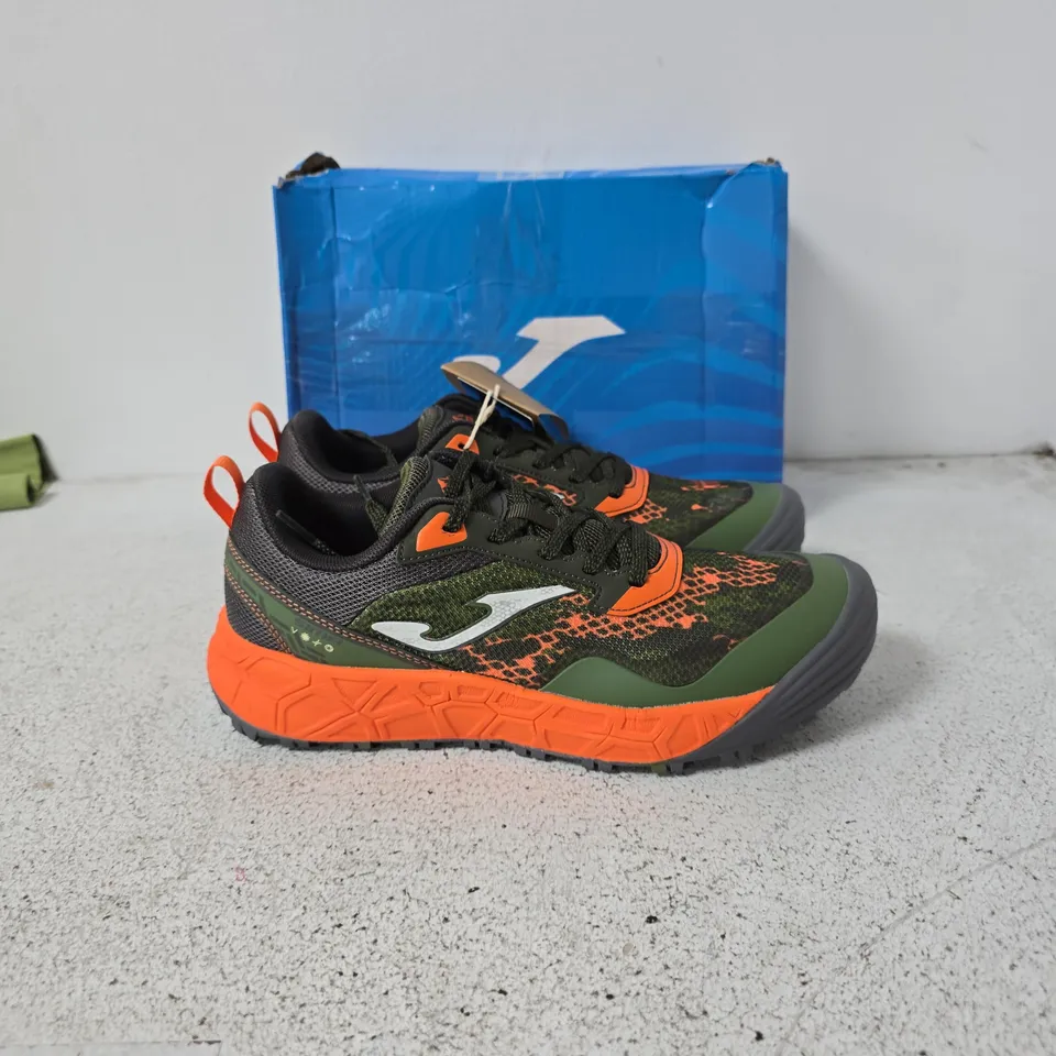 JOMA SIMA JR 2523 KHAKI ORANGE RUNNING SHOES – UK 5 (EU 38)