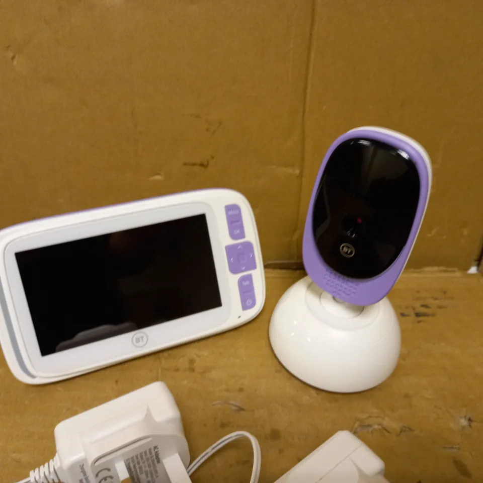 BT SMART BABY MONITOR WITH 5 INCH COLOUR SCREEN 