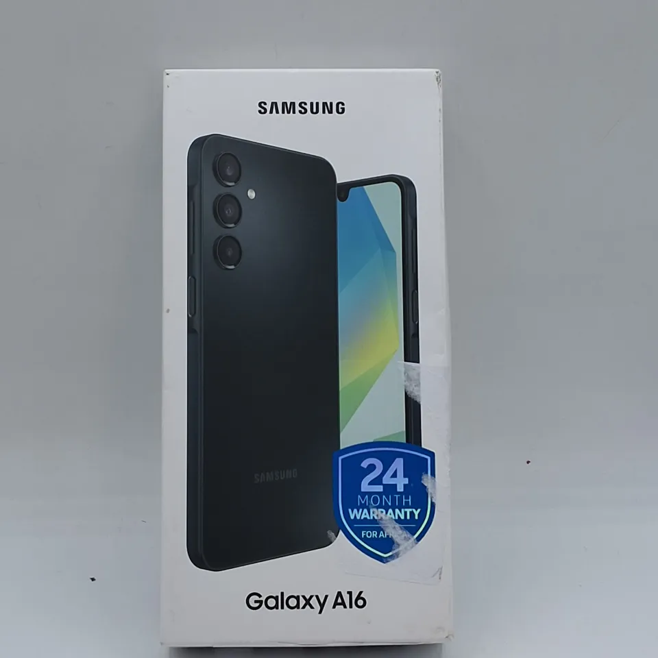 BOXED SAMSUNG GALAXY A16 4GB 128GB IN BLACK - SM-A165F