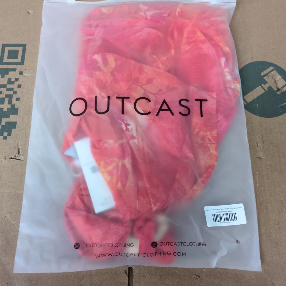 BAGGED OUTCAST SHANTI MINI DRESS TROPICANA - SMALL
