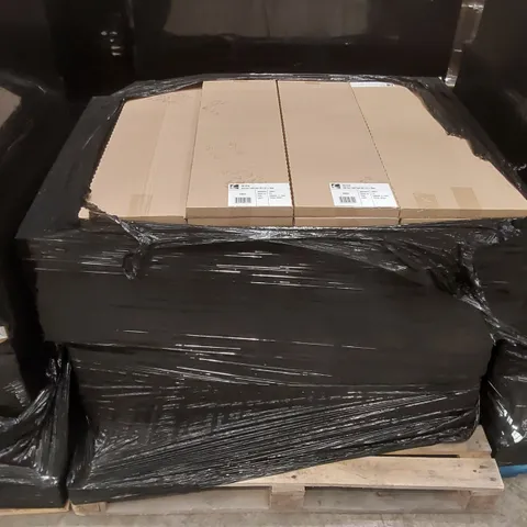 PALLET CONTAINING A LARGE ASSORTMENT OF BATHROOM FURNITURE PANELS