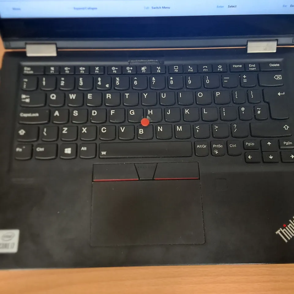 UNBOXED LENOVO THINK PAD X13 YOGA GEN 1 LA0TOP IN BLACK