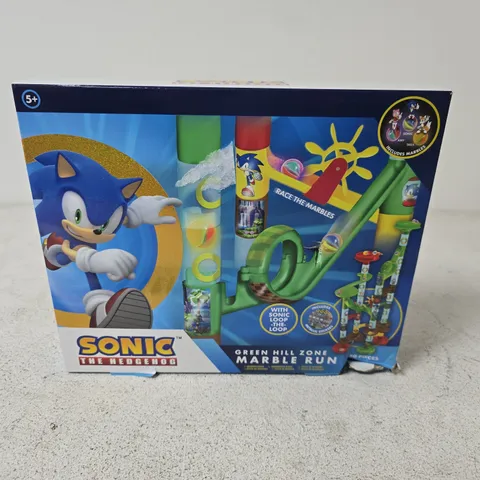 SONIC THE HEDGEHOG MARBLE RUN