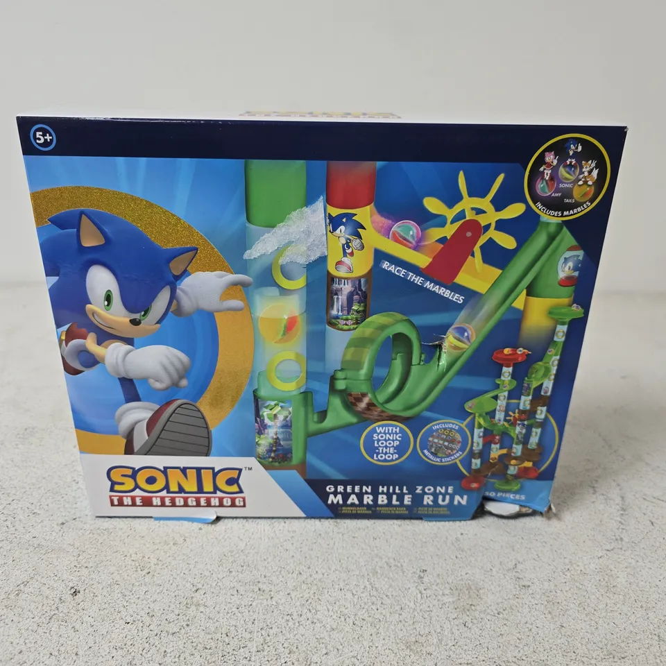 SONIC THE HEDGEHOG MARBLE RUN