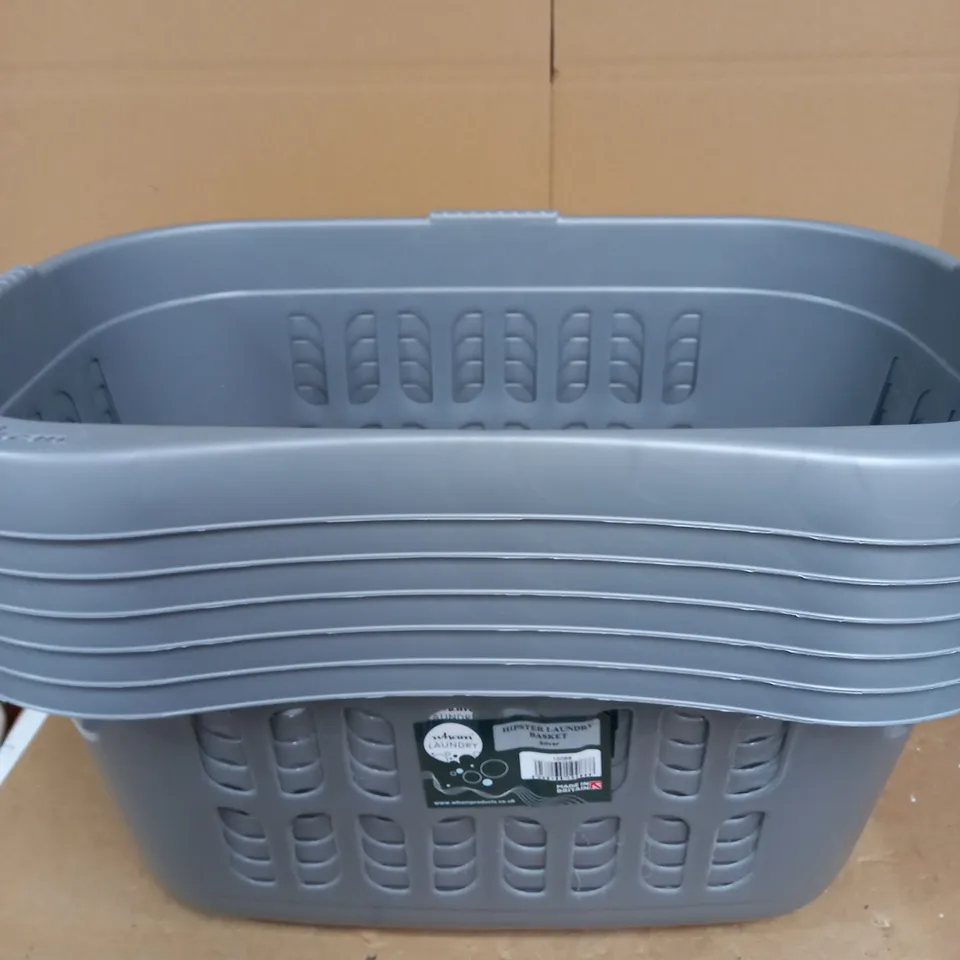 LOT OF 6 WHAM LAUNDRY HIPSTER LAUNDRY BASKETS