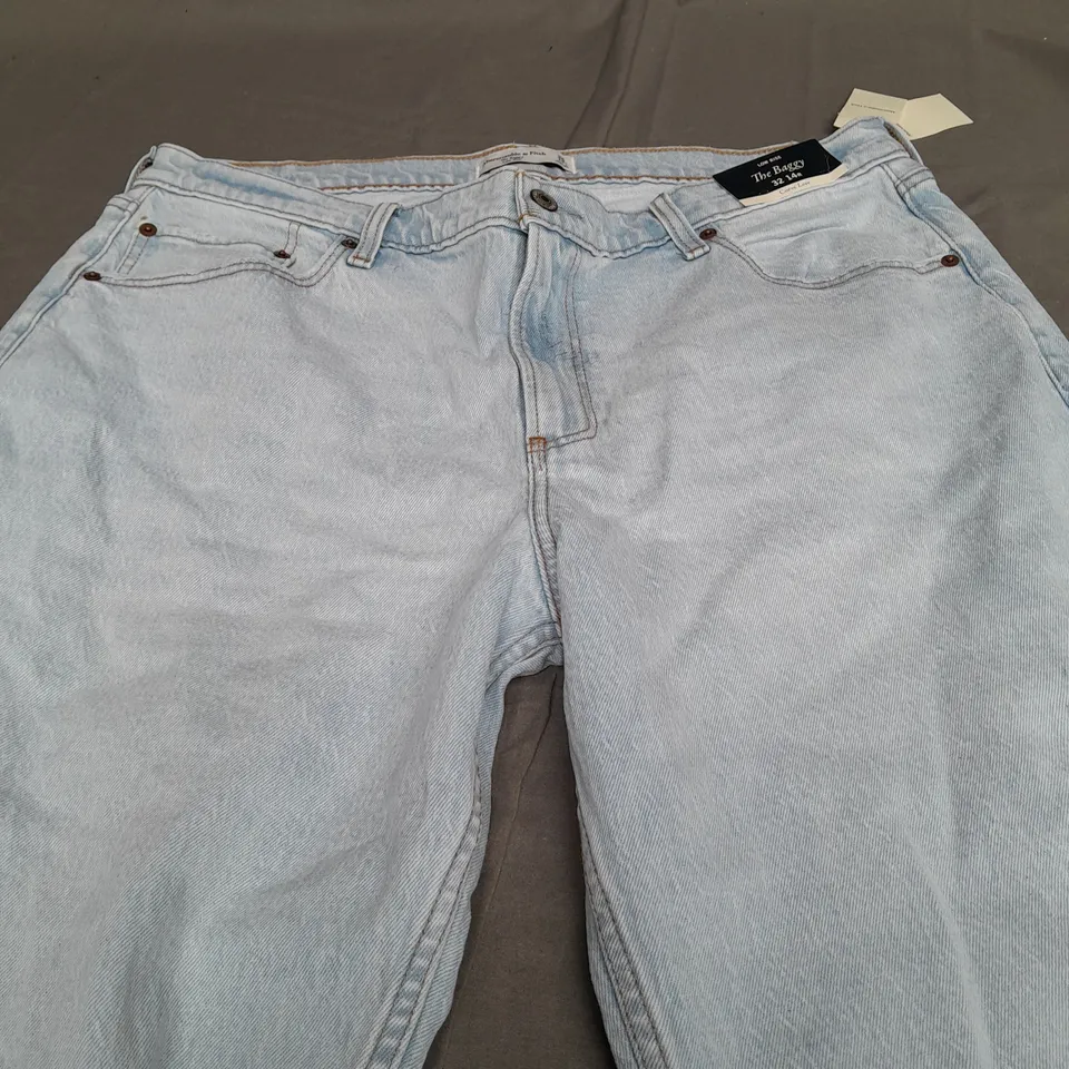 AMBERCROMBIE & FITCH LOW RISE THE BAGGY JEANS - 14R