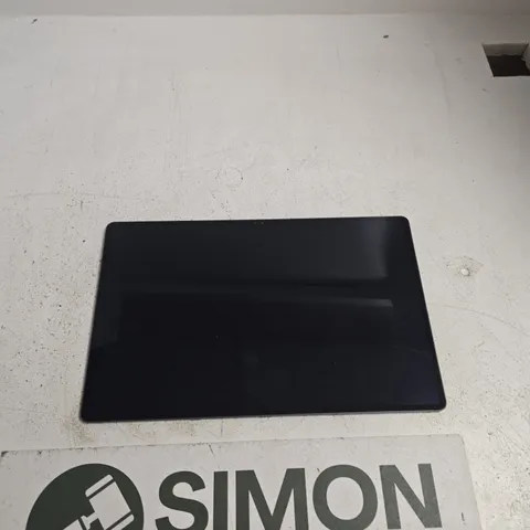 SAMSUNG TABLET – BLACK, DUAL REAR CAMERAS (TOP-RIGHT) MODEL UNKNOWN