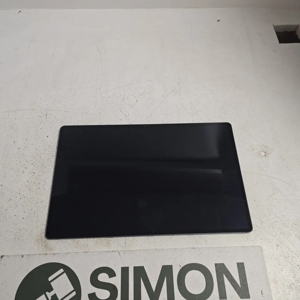 SAMSUNG TABLET – BLACK, DUAL REAR CAMERAS (TOP-RIGHT) MODEL UNKNOWN