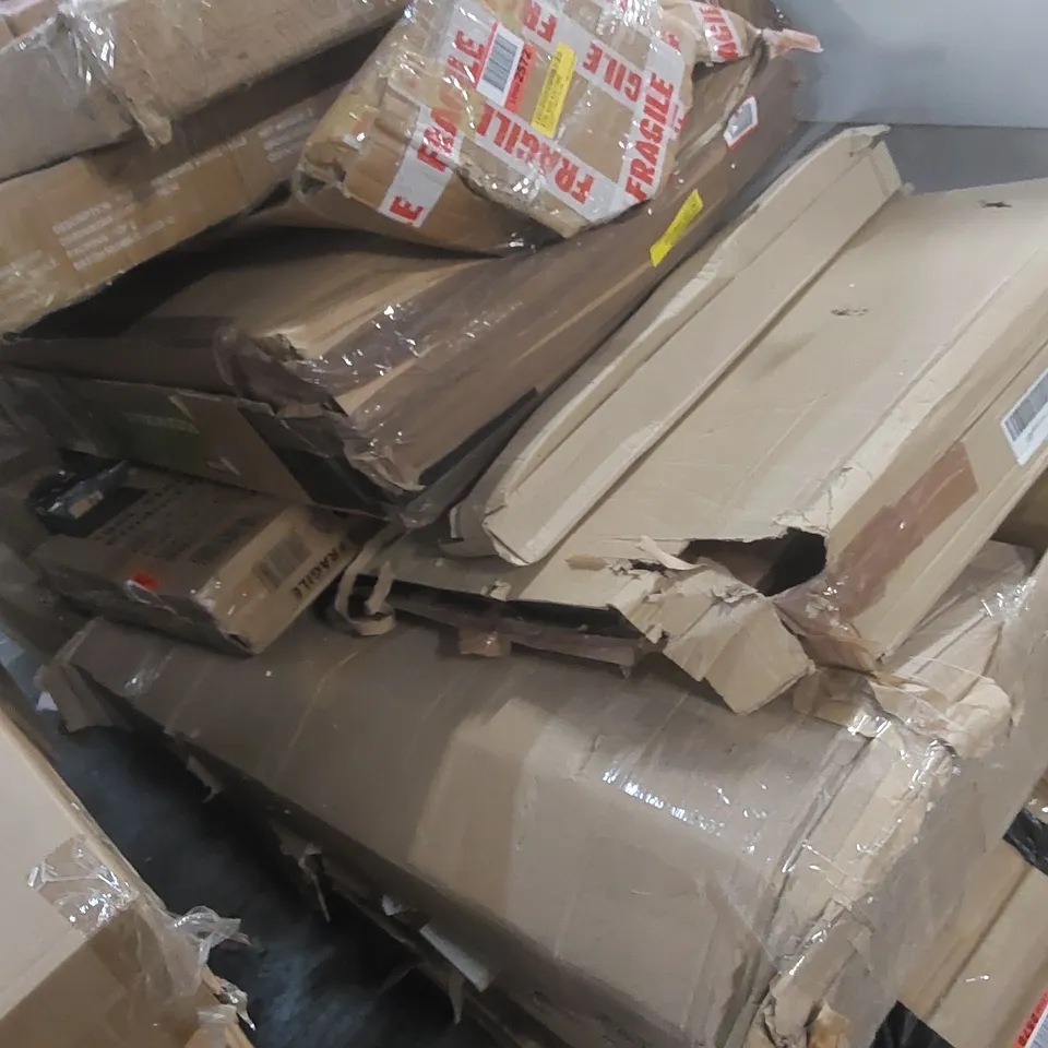 PALLET CONTAINING A VERY LARGE QUANTITY OF ASSORTED FURNITURE PARTS ECT