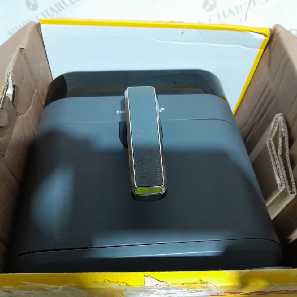 BOXED COOK'S ESSENTIALS 5.8L AIR FRYER IN SLATE GREY