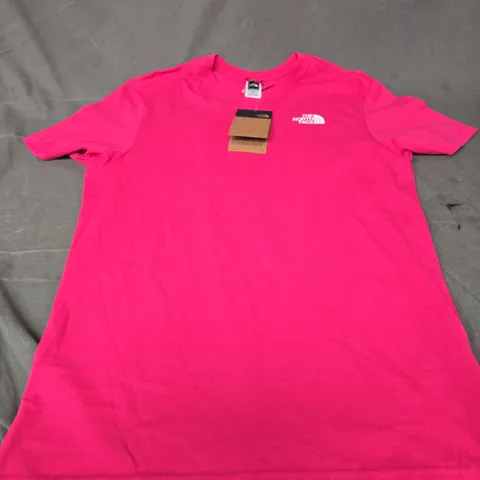 THE NORTH FACE PINK T-SHIRT – MEN'S SIZE M WITH TAGS
