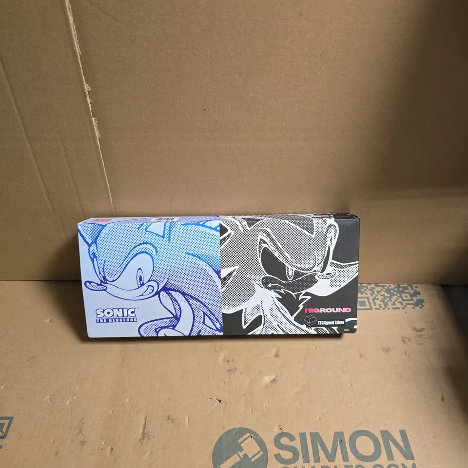 HIGROUND SONIC THE HEDGEHOG MECHANICAL KEYBOARD – BOXED 