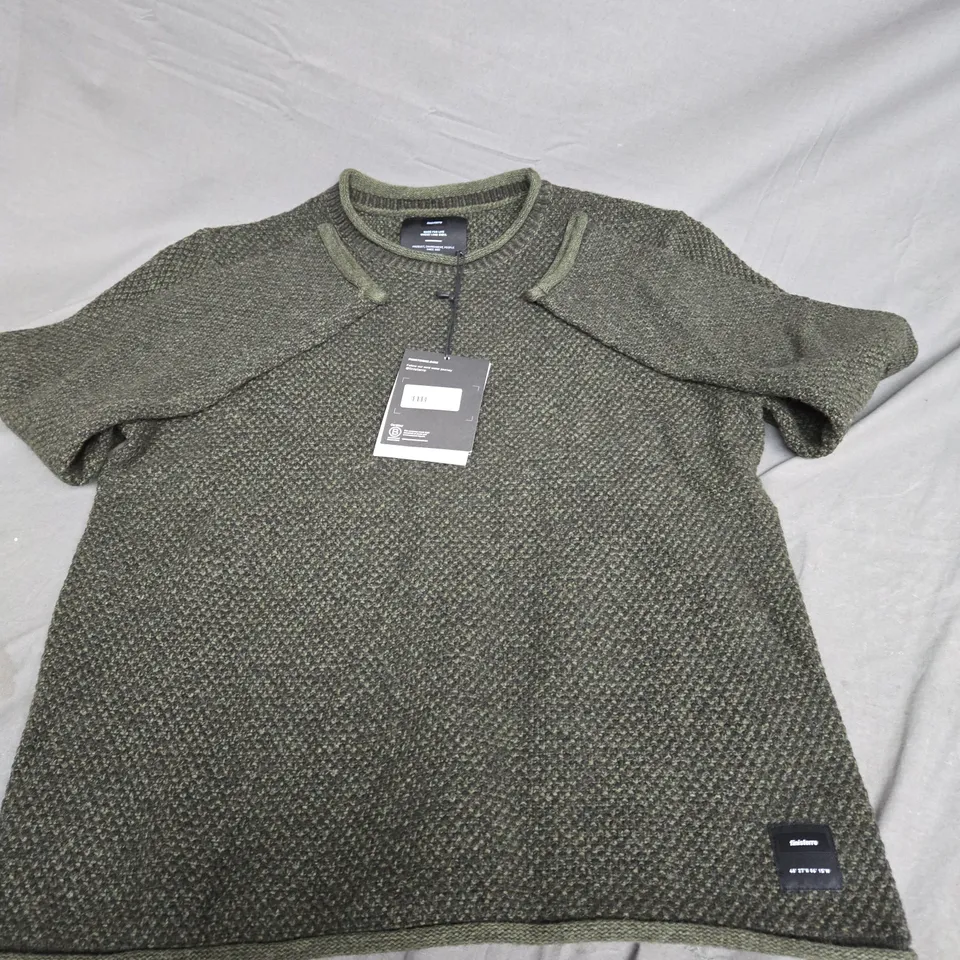 FINISTERE BARENTS JUMPER OLIVE - MEDIUM 