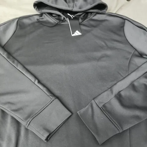 ADIDAS CASUAL LOGO HOODIE - SIZE XL