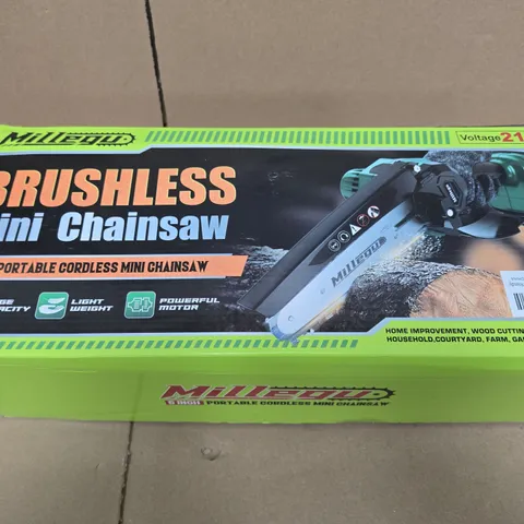 MILLEGU BRUSHLESS MINI CHAINSAW 