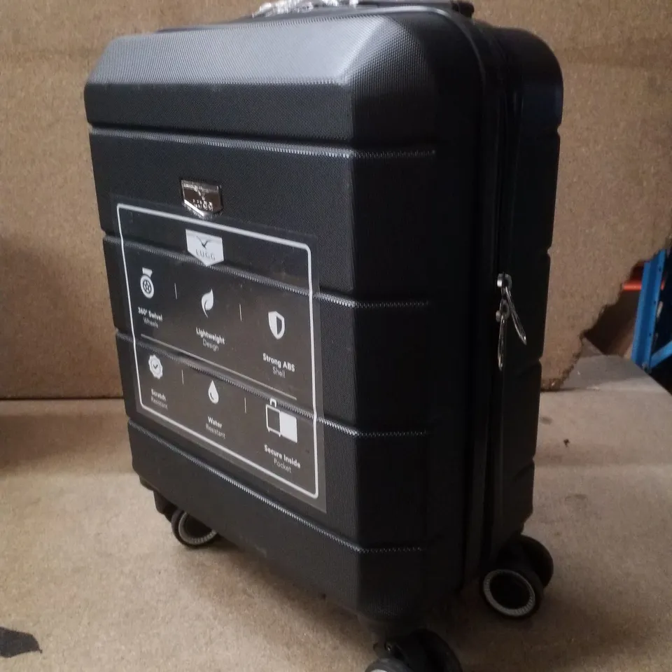 LUGG 15" JETSET TRAVEL CABIN BAG - BLACK