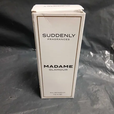 BOXED SUDDENLY FRAGRANCES MADAME GLAMOUR EAU DE PARFUM 75ML