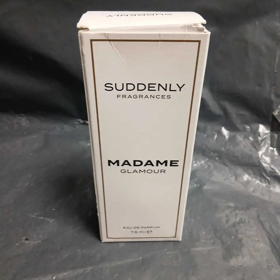 BOXED SUDDENLY FRAGRANCES MADAME GLAMOUR EAU DE PARFUM 75ML