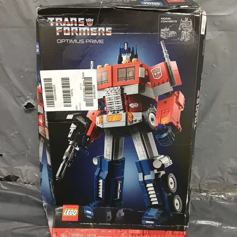 BOXED LEGO TRANSFORMERS OPTIMUS PRIME 10302