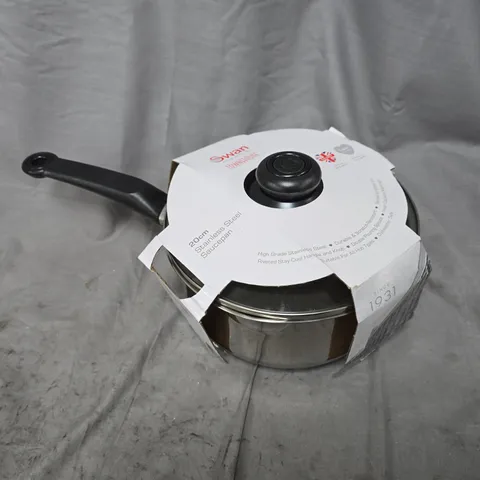 SWAN 20CM STAINLESS STEEL SAUCEPAN