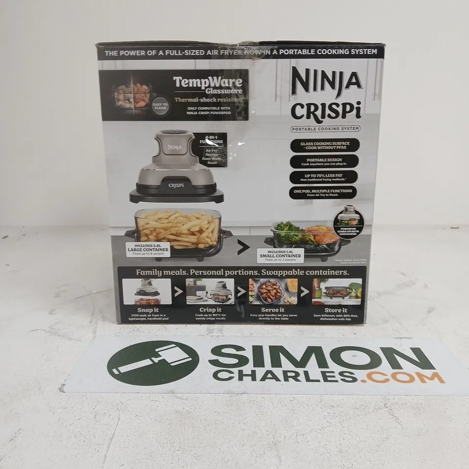 NINJA CRISPI AIR FRYER STONE BOXED