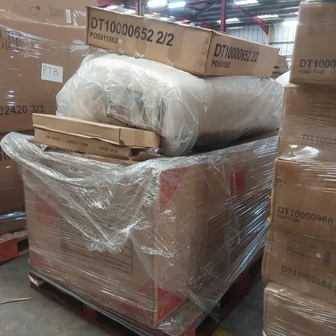 PALLET CONTAINING ASSORTED DESIGNER FURNITURE PARTS