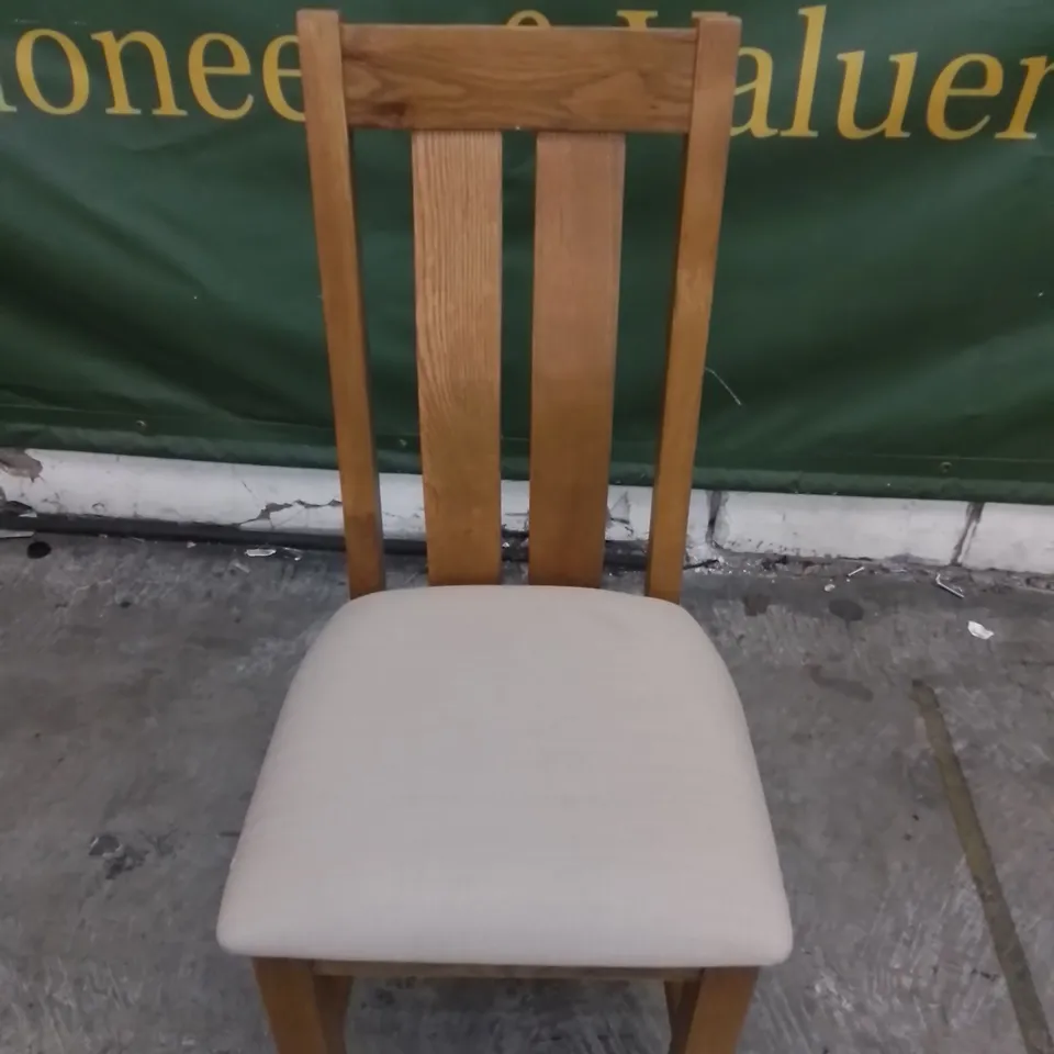 DESIGNER ARLINGTON DINING CHAIR OAK 