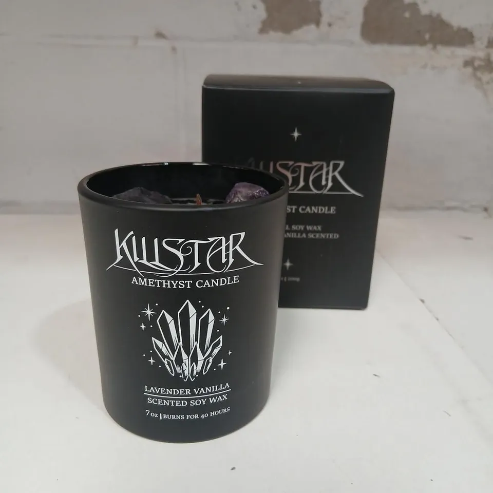 SIX BRAND NEW KILLSTAR SELKIE AMETHYST CANDLE