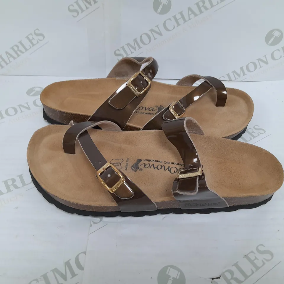BONOVA GERMAN BIO INNOVATION SIZE 40 SANDLES BROWN