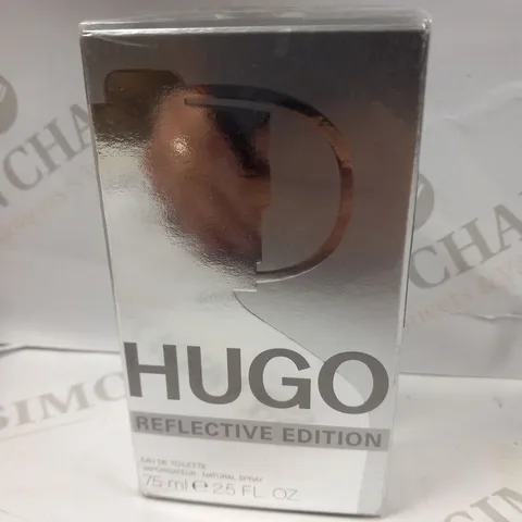 BOXED AND SEALED HUGO REFLECTIVE EDITION HUGO BOSS EAU DE TOILETTE 75ML