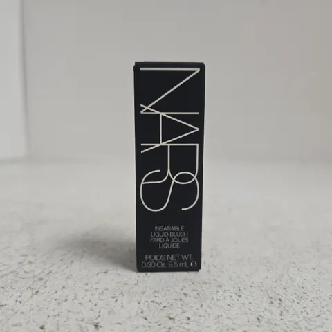 NARS INSATIABLE LIQUID BLUSH – EXHIBIT A (0.3 OZ / 8.5 ML)