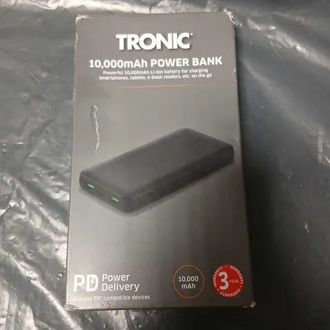 TRONIC 10,000MAH POWER BANK WITH POWER DELIVERY (PD)