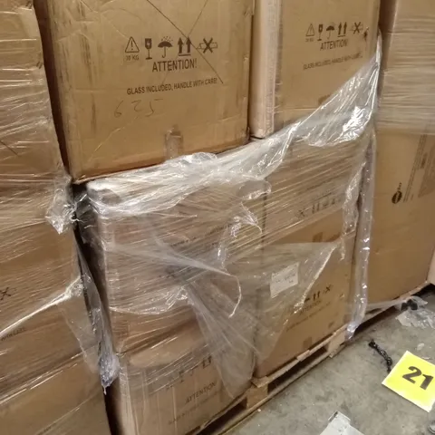 PALLET OF ASSORTED INCOMPLETE RATTAN OUTDOOR FURNITURE SETS, PARTS ONLY