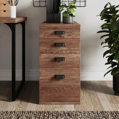 BOXED LILOU 4 DRAWER WIDE BATHROOM STORAGE UNIT (1 BOX)