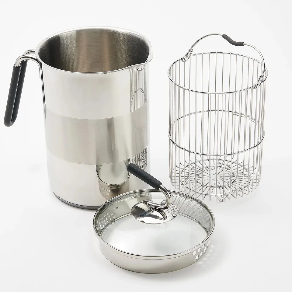 KUHN RIKOJ BURNER POT STAINLESS STEEL