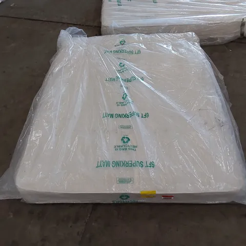 BAGGED QUALITY 5' KING BIBEAU DEEP QUILTED HYBRID MATTRESS