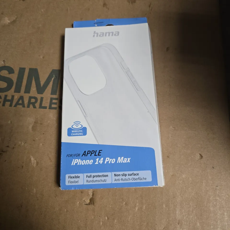 BOX OF APPROXIMATELY 50 ASSORTED PHONE CASES INCLUDING HAMA IPHONE 14 AND ZAGG MILAN 