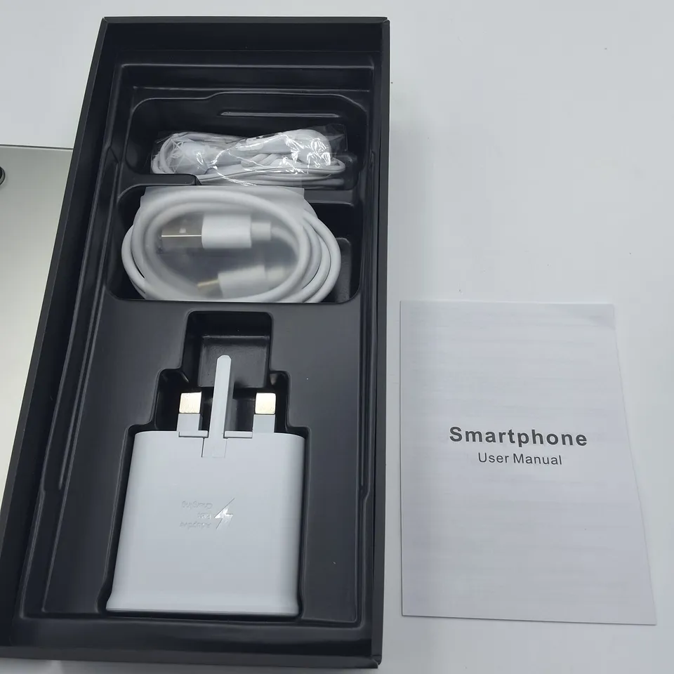 BOXED WELCOME S25 GENERIC ANDROID SMART PHONE IN GREY