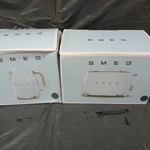 SMEG EEJB156 50S RETRO STYLE KETTLE AND 2-SLICE TOASTER 